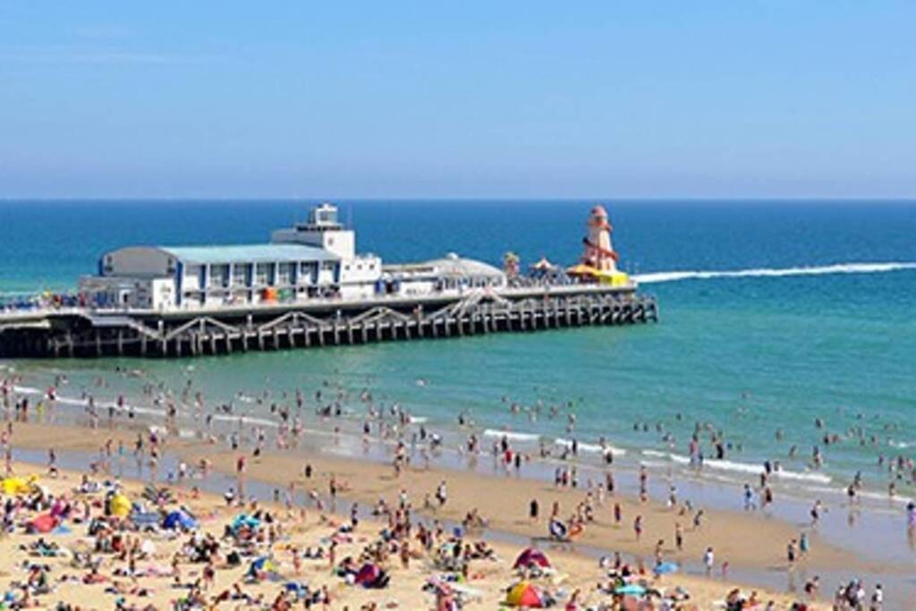 Stylish 2 Bed 2 Bath *Close To Beach And Centre With Parking* Bournemouth Exterior foto