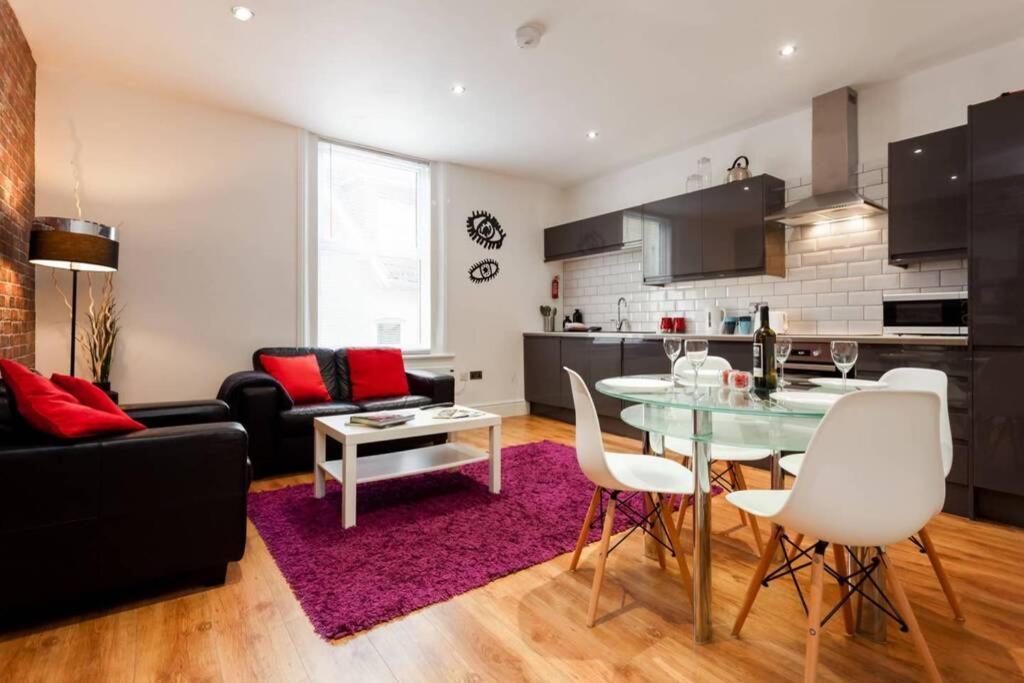 Stylish 2 Bed 2 Bath *Close To Beach And Centre With Parking* Bournemouth Exterior foto